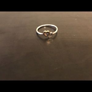 Pandora Ring (double hearts)